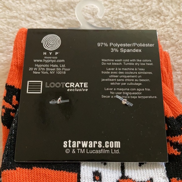 BB-8 Socks from Loot Crate - Picture 3 of 4